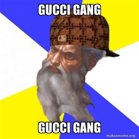 guy with gucci hat gif twitter|Gucci meme maker.